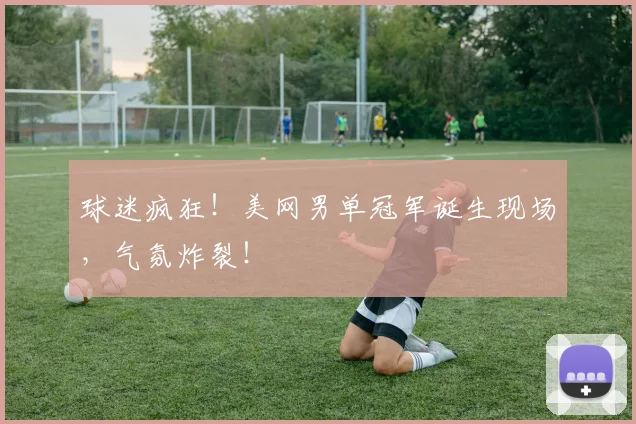 球迷疯狂！美网男单冠军诞生现场，气氛炸裂！