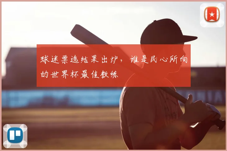 球迷票选结果出炉,谁是民心所向的世界杯最佳教练